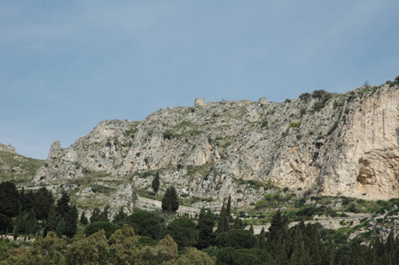 Monte Consolino con il Castello di Stilo